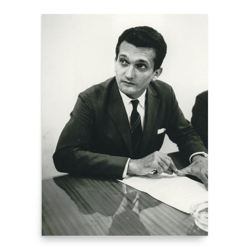 Celso Furtado poster print, in size 18x24 inches.