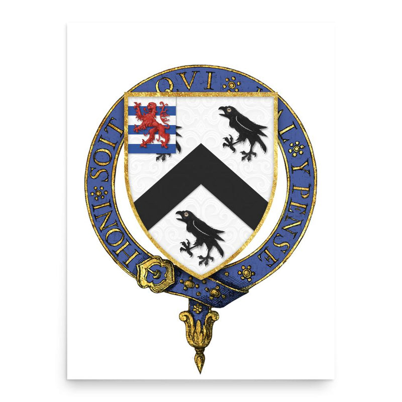 Cennydd Traherne poster print, in size 18x24 inches.