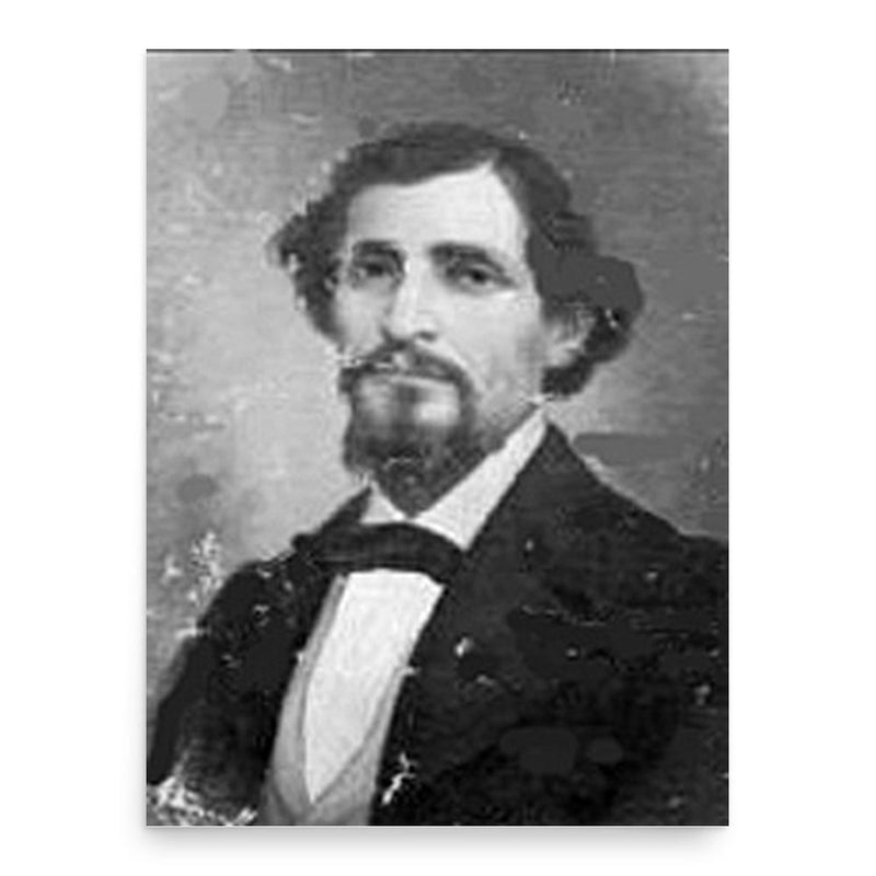 Cenobio Paniagua poster print, in size 18x24 inches.