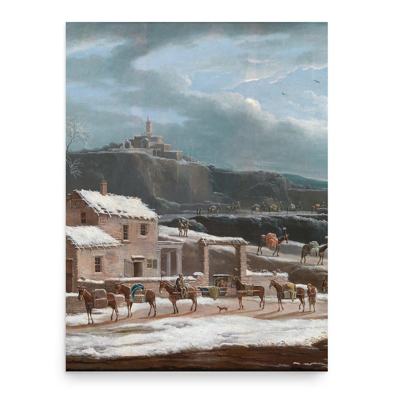 Cesar van Loo poster print, in size 18x24 inches.