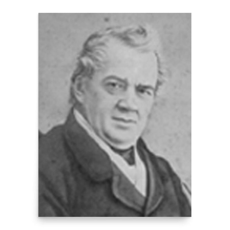 Cesare Alfieri di Sostegno poster print, in size 18x24 inches.