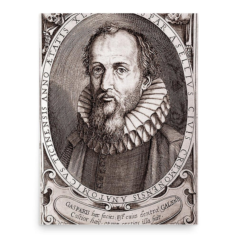 Cesare Bassano poster print, in size 18x24 inches.