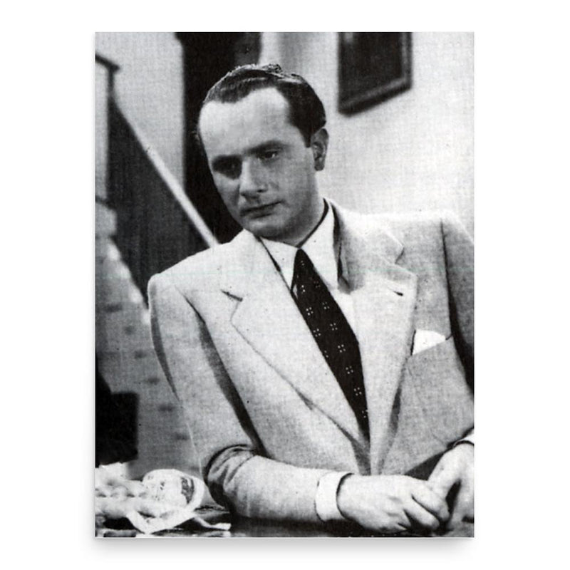 Cesare Bettarini poster print, in size 18x24 inches.