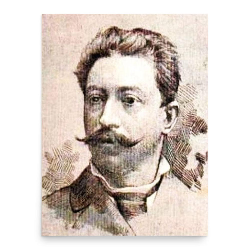 Cesare Biseo poster print, in size 18x24 inches.