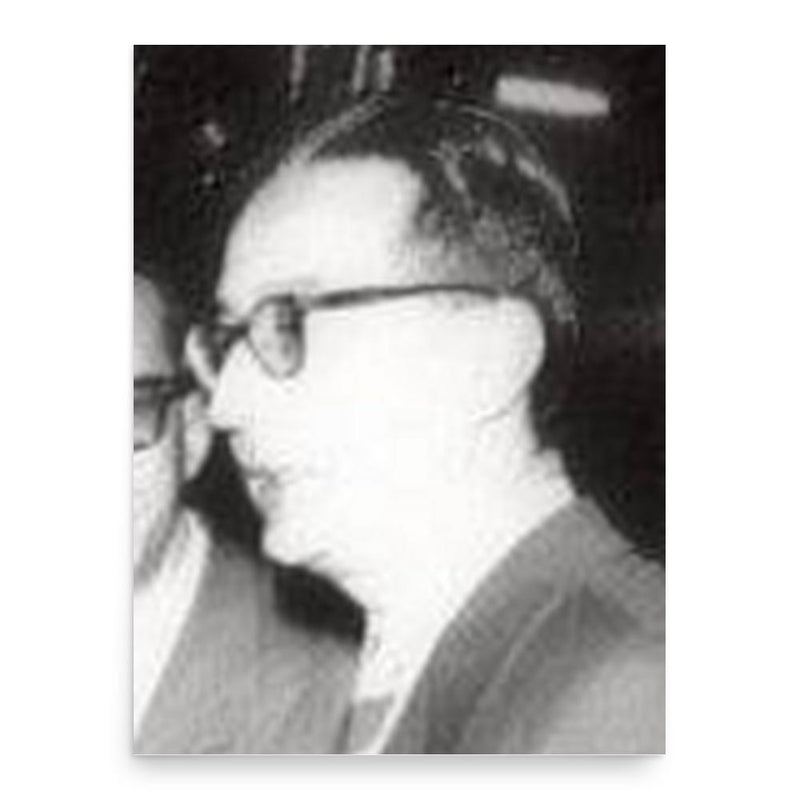 Cesare Brandi poster print, in size 18x24 inches.