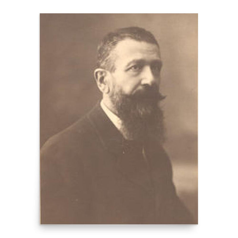 Cesare Burali-Forti poster print, in size 18x24 inches.