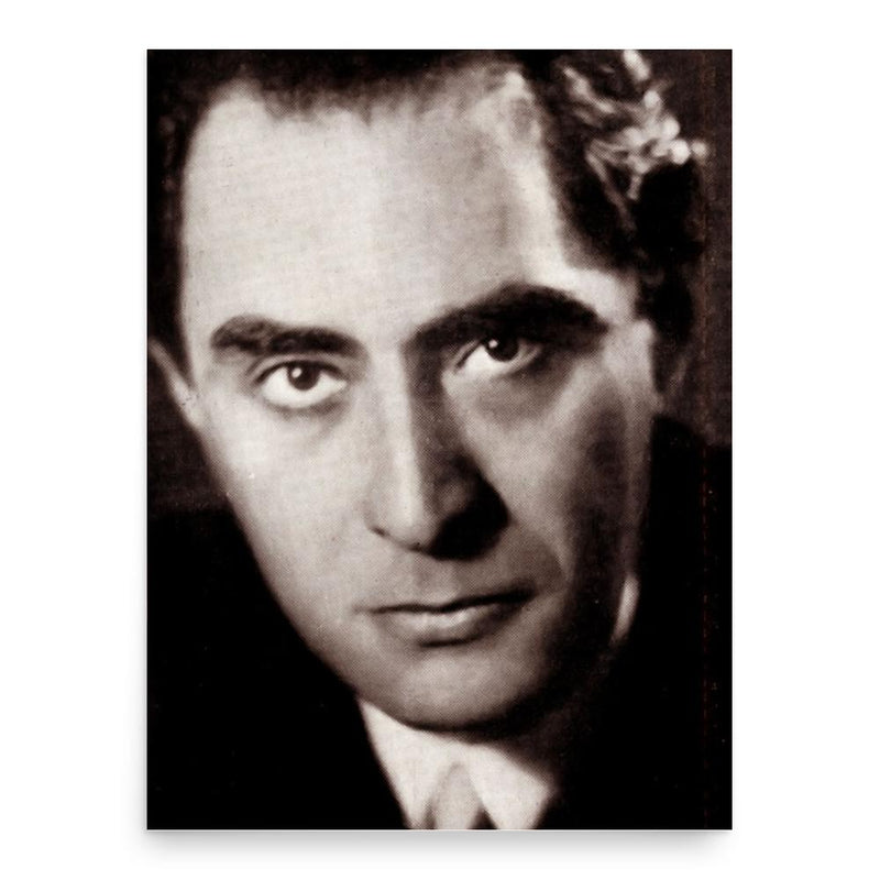 Cesare Fantoni poster print, in size 18x24 inches.