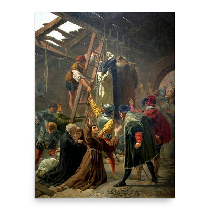 Cesare Fracassini poster print, in size 18x24 inches.