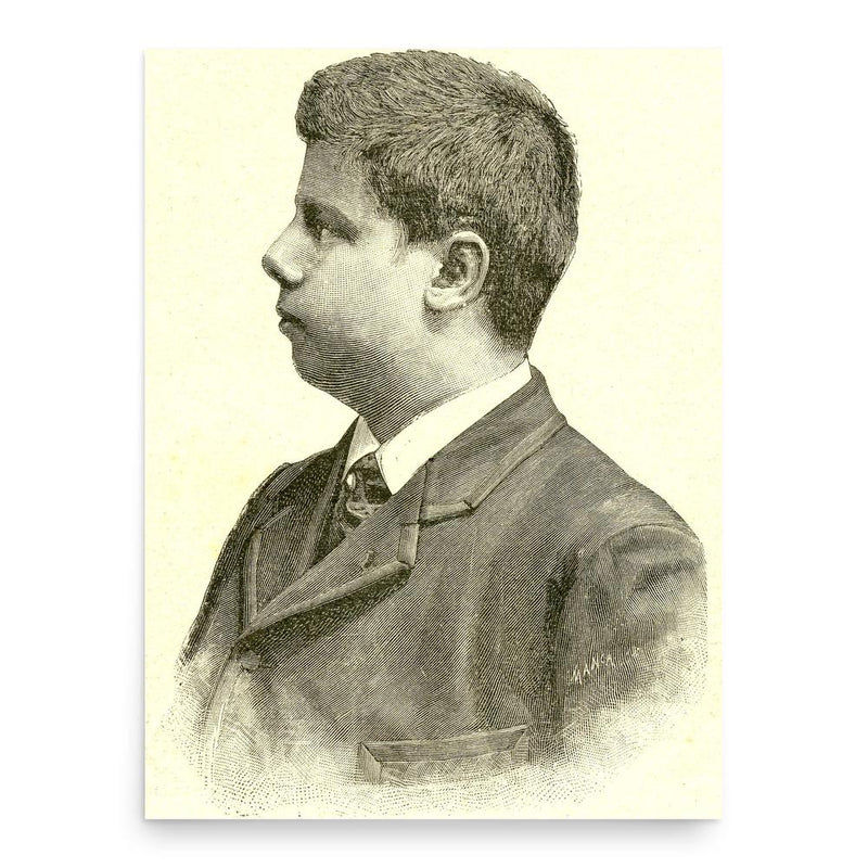 Cesare Galeotti poster print, in size 18x24 inches.