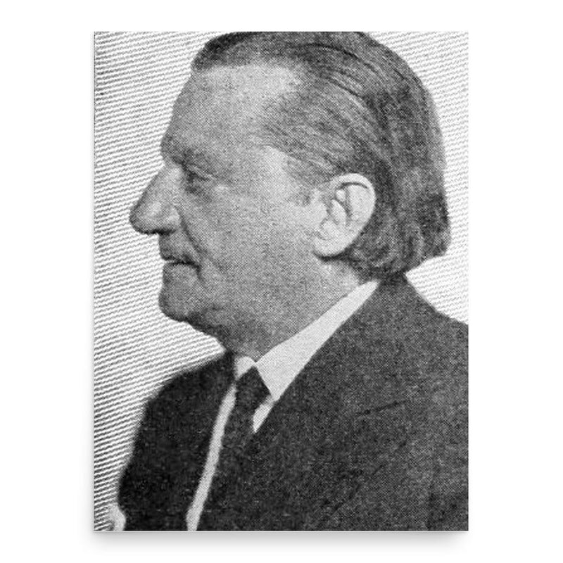 Cesare Gravina poster print, in size 18x24 inches.