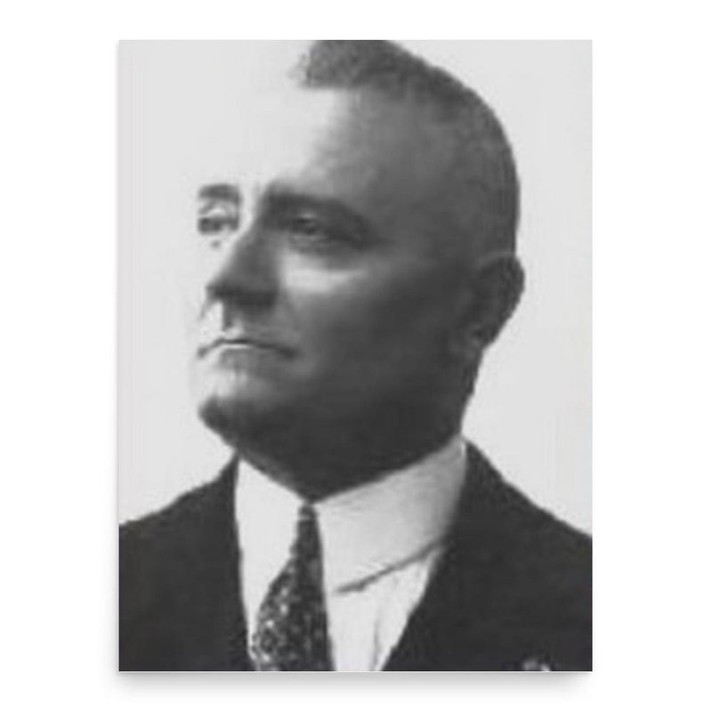 Cesare Mori poster print, in size 18x24 inches.