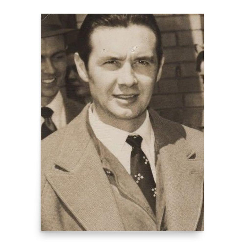 Cesare Siepi poster print, in size 18x24 inches.