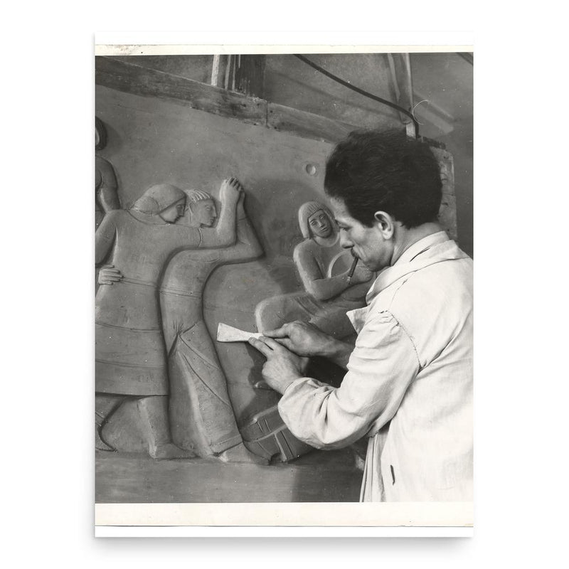 Cesare Stea poster print, in size 18x24 inches.