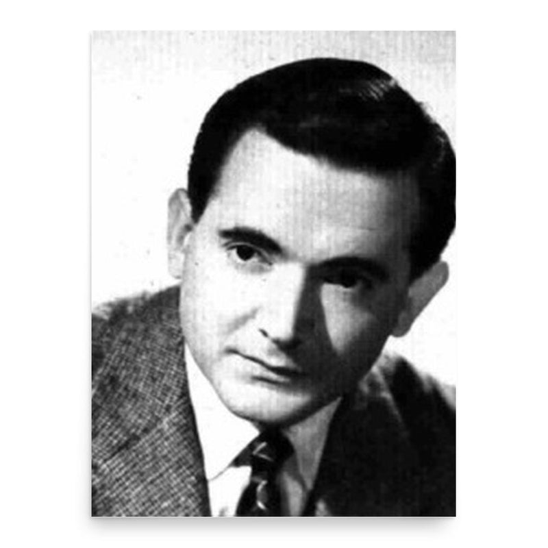 Cesare Valletti poster print, in size 18x24 inches.