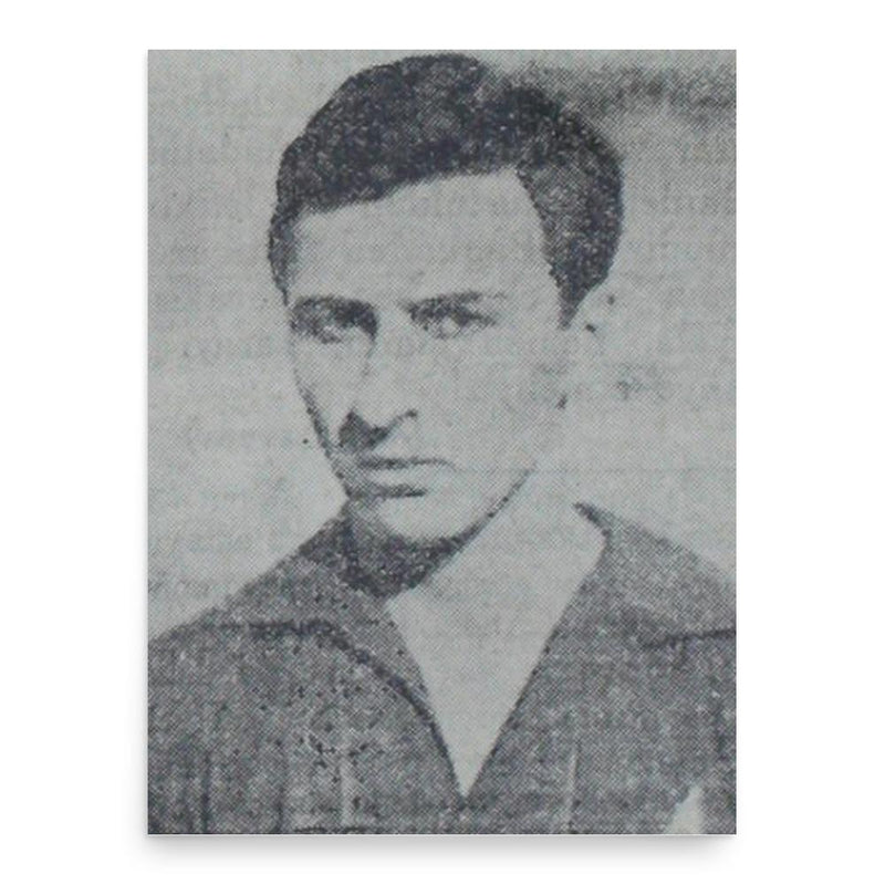 Cevat Seyit poster print, in size 18x24 inches.