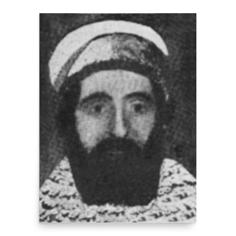 Chaim Abraham Gagin poster print, in size 18x24 inches.