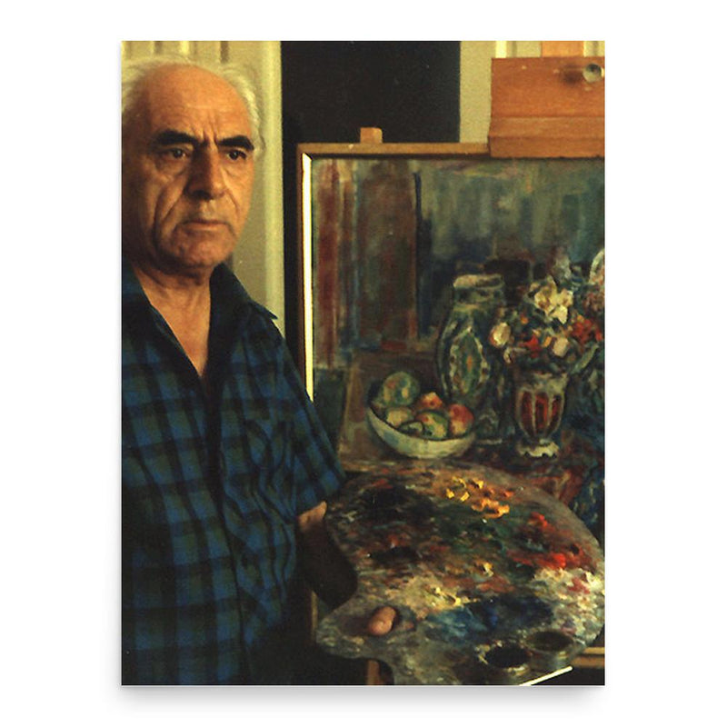 Chaim Gliksberg poster print, in size 18x24 inches.