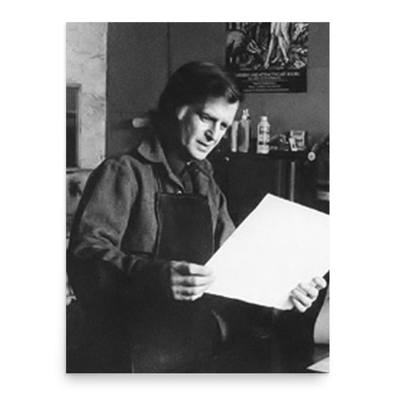 Chaim Koppelman poster print, in size 18x24 inches.