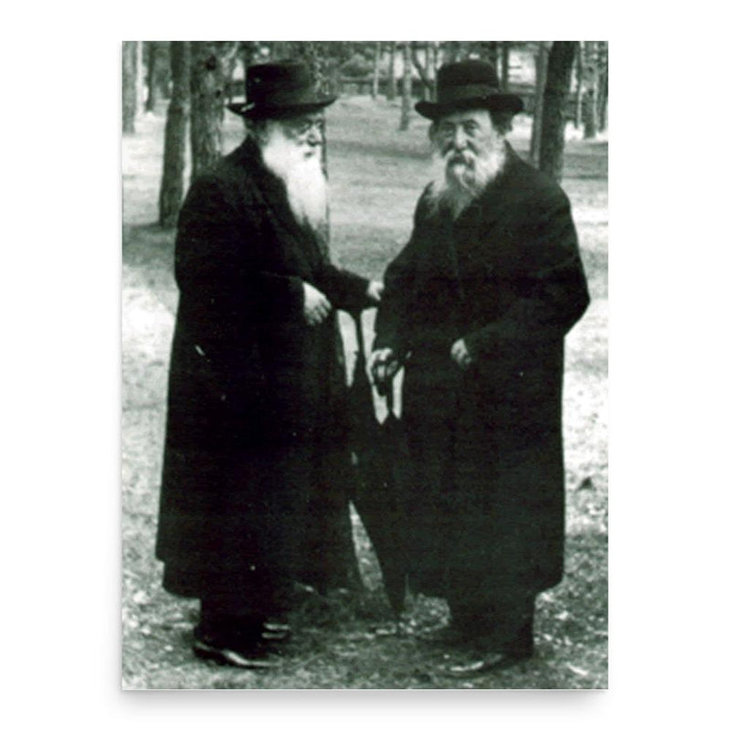 Chaim Ozer Grodzinski poster print, in size 18x24 inches.