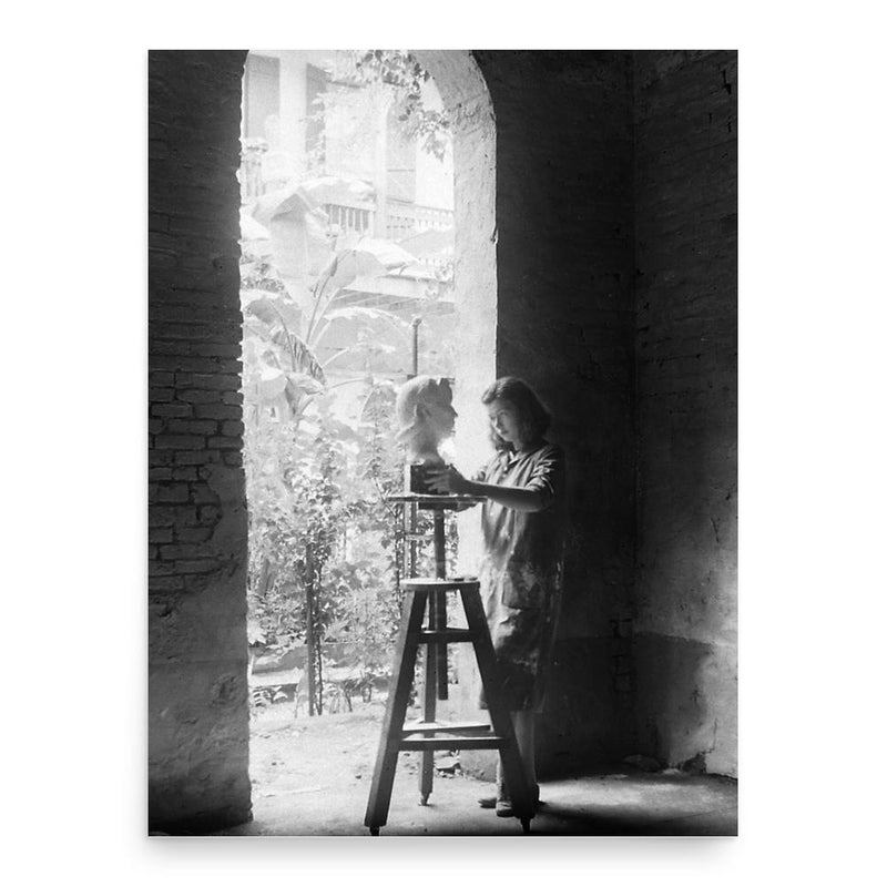 Challis Walker poster print, in size 18x24 inches.