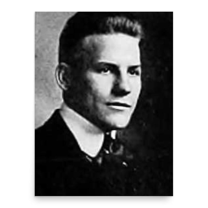 Chalmers Tschappat poster print, in size 18x24 inches.