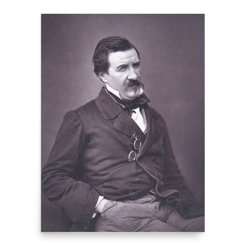 Champfleury poster print, in size 18x24 inches.