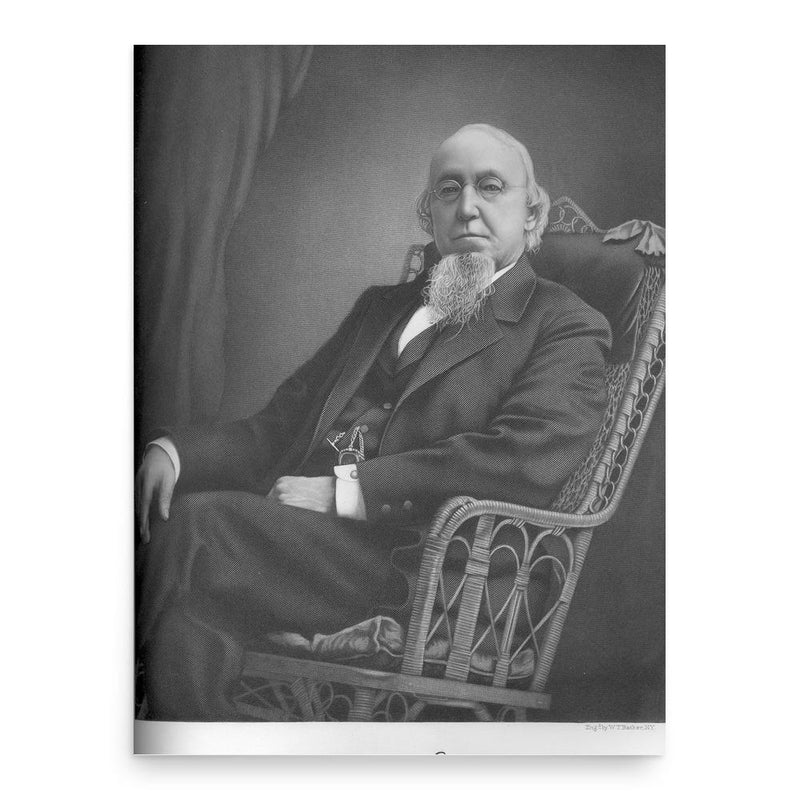 Chancy Lamb poster print, in size 18x24 inches.