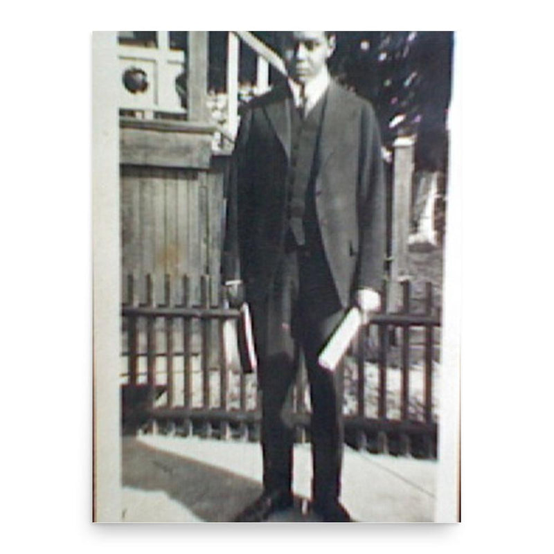 Chandler Owen poster print, in size 18x24 inches.