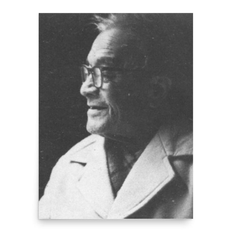 Chandra Man Singh Maskey poster print, in size 18x24 inches.