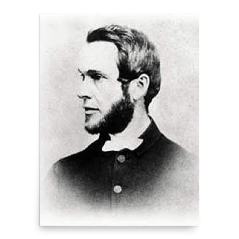 Channing Moore Williams poster print, in size 18x24 inches.