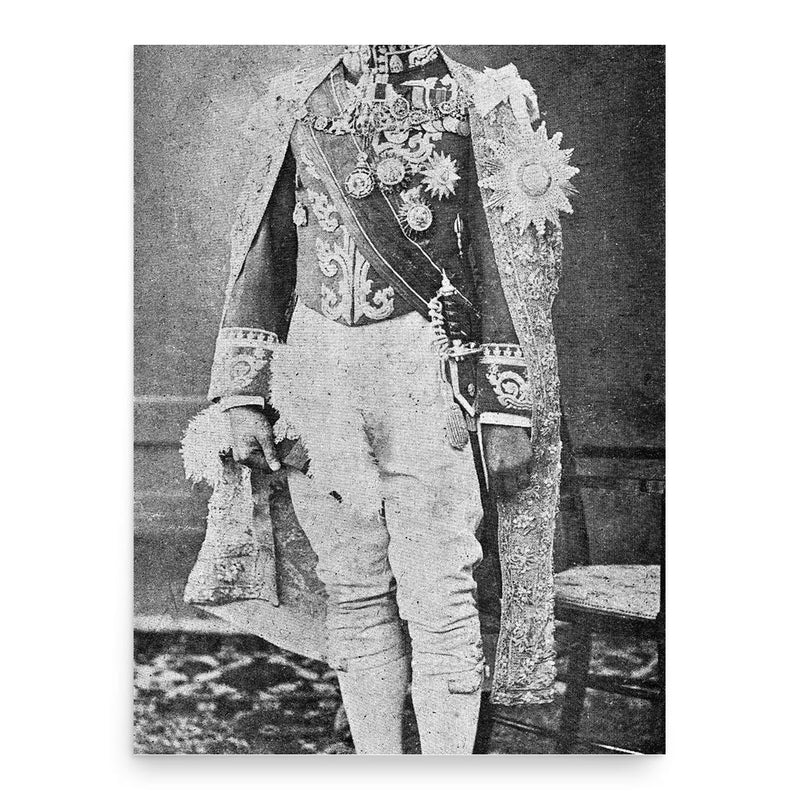 Chaophraya Thammasakmontri poster print, in size 18x24 inches.