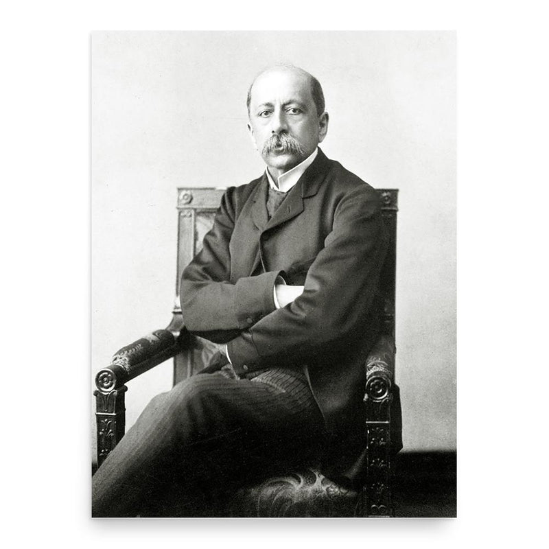 Charilaos Trikoupis poster print, in size 18x24 inches.