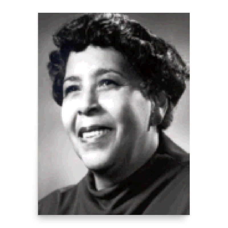 Charity Adams Earley poster print, in size 18x24 inches.