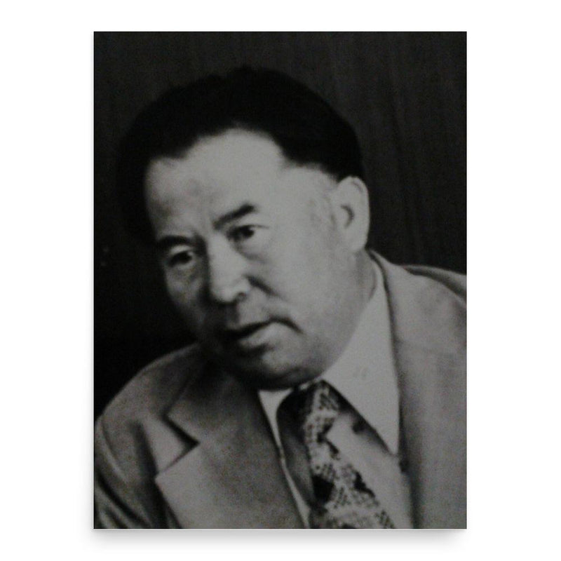 Charjou Abdirov poster print, in size 18x24 inches.