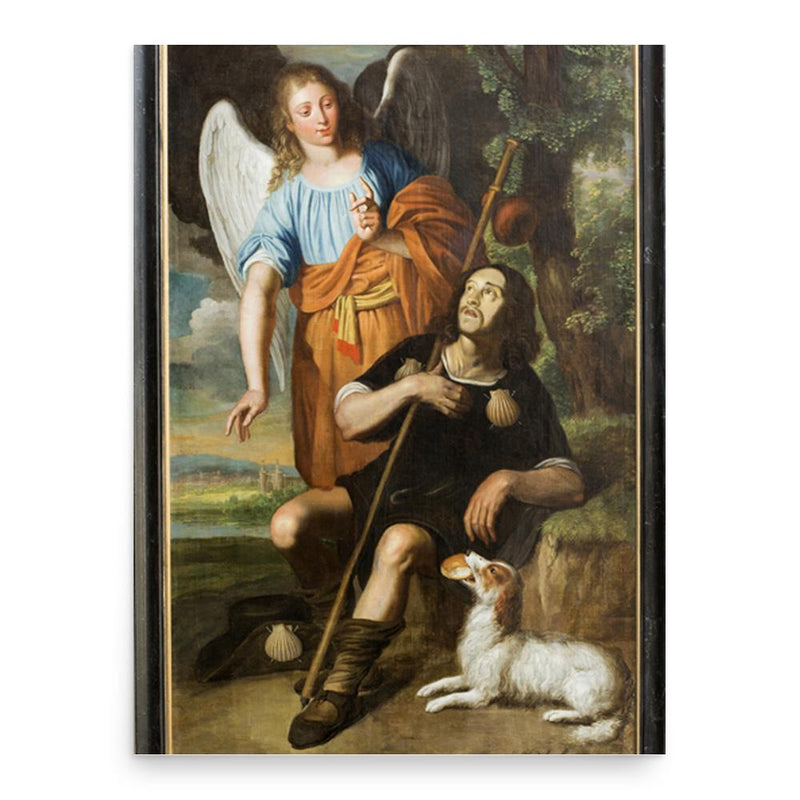 Charles-Antoine Clevenbergh poster print, in size 18x24 inches.