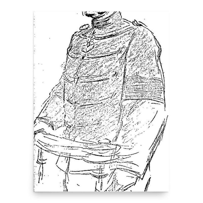 Charles-Arthur Gonse poster print, in size 18x24 inches.