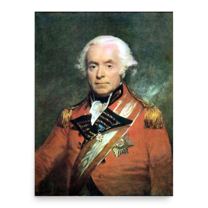 Charles-Daniel de Meuron poster print, in size 18x24 inches.