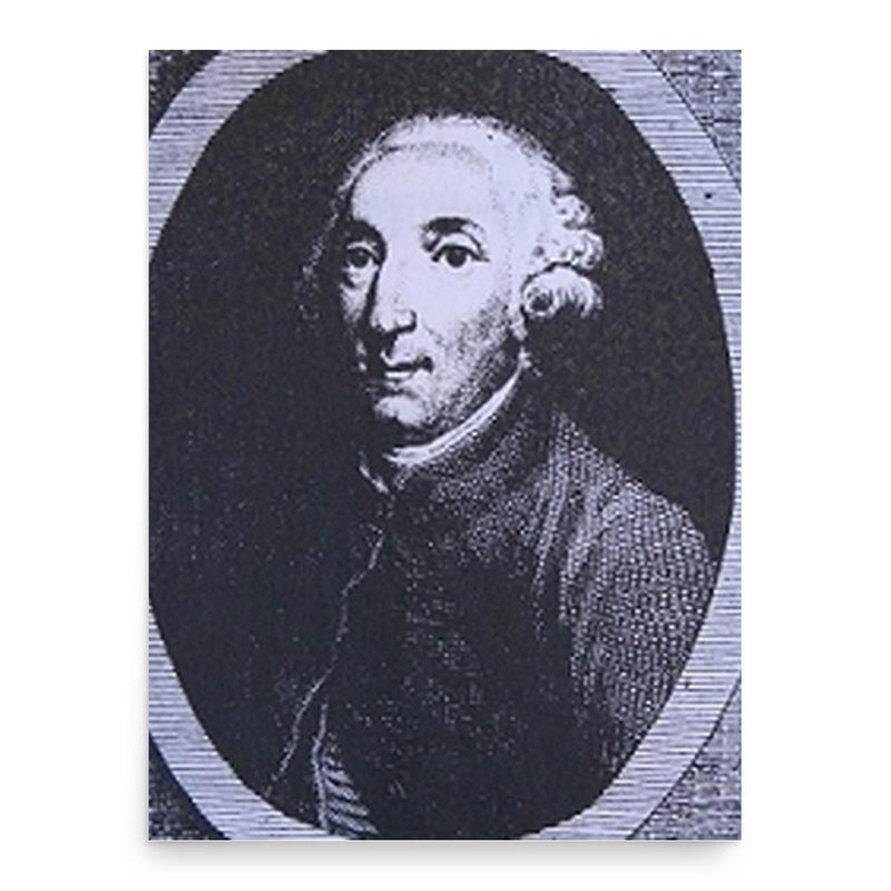 Charles-Georges Le Roy poster print, in size 18x24 inches.