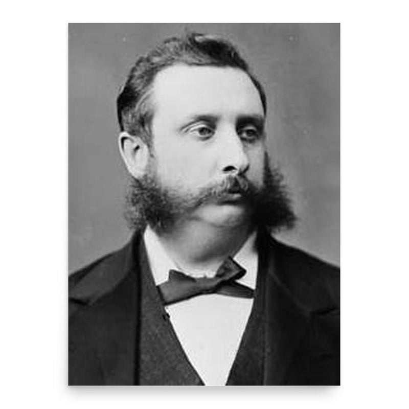 Charles-Ignace Gill poster print, in size 18x24 inches.