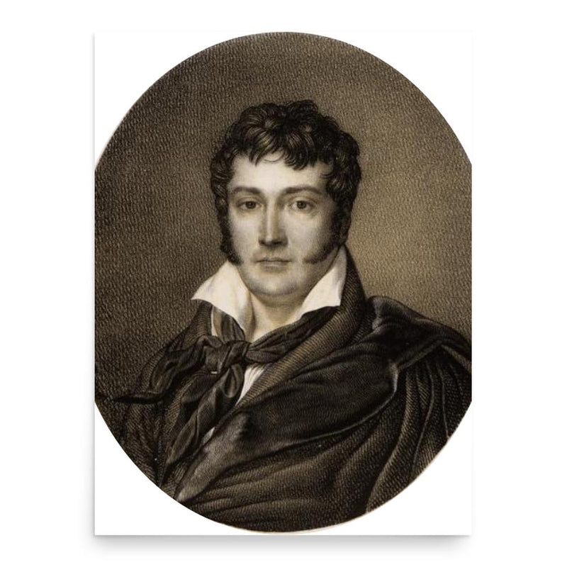 Charles-Louis-Fleury Panckoucke poster print, in size 18x24 inches.