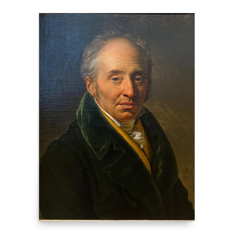 Charles-Louis Balzac poster print, in size 18x24 inches.