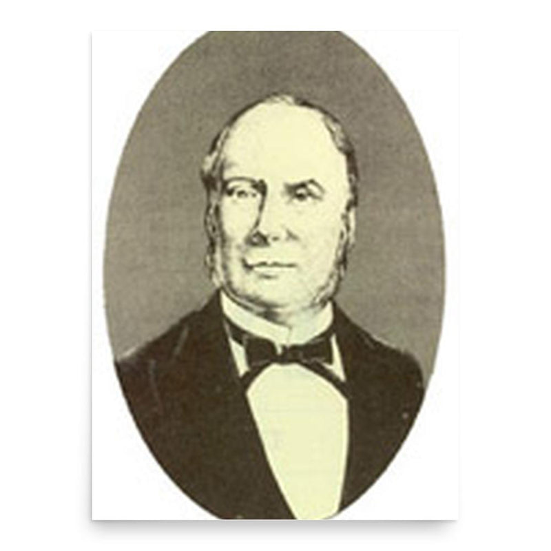 Charles-Louis Hanon poster print, in size 18x24 inches.