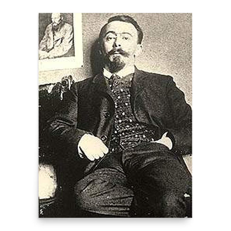 Charles-Louis Philippe poster print, in size 18x24 inches.