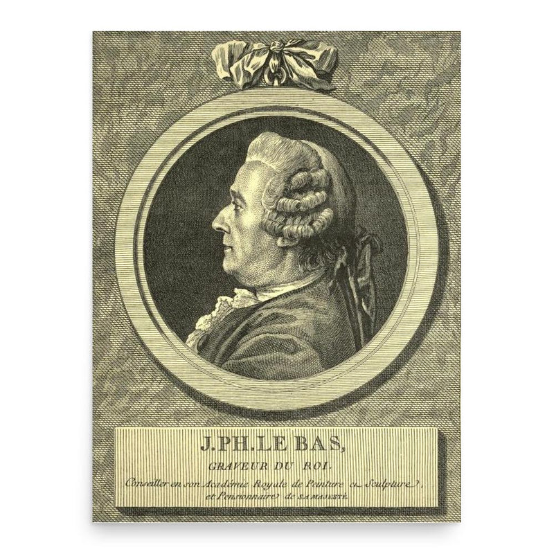 Charles-Nicolas Cochin the Elder poster print, in size 18x24 inches.