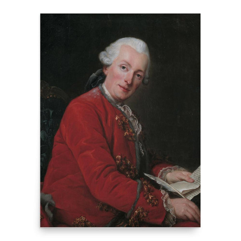 Charles-Pierre Colardeau poster print, in size 18x24 inches.