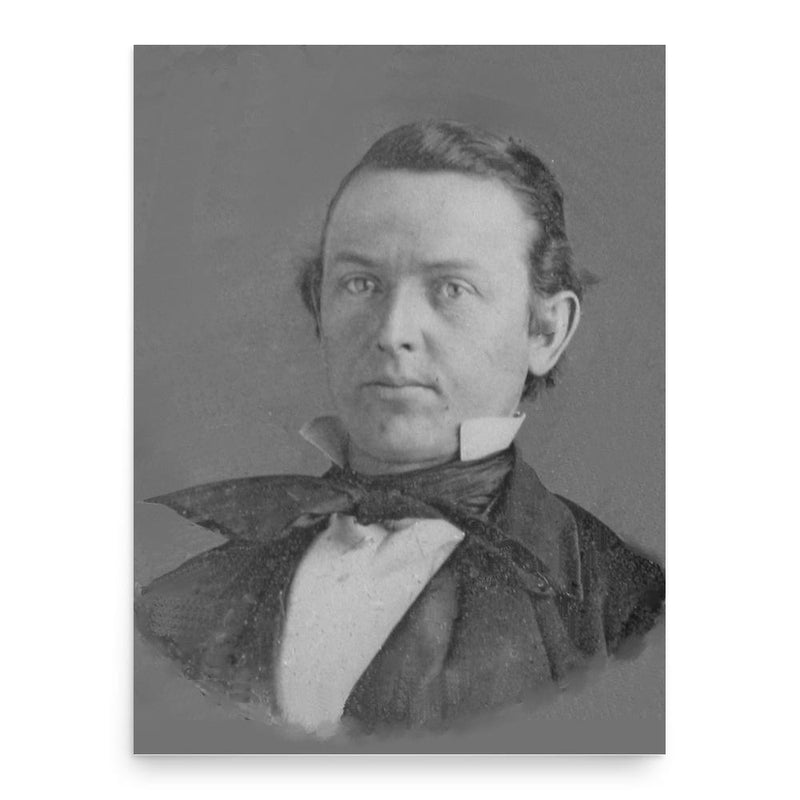 Charles Abiathar White poster print, in size 18x24 inches.