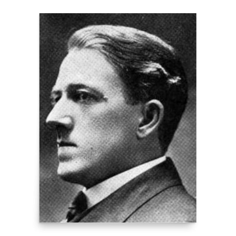 Charles Albert Plumley poster print, in size 18x24 inches.