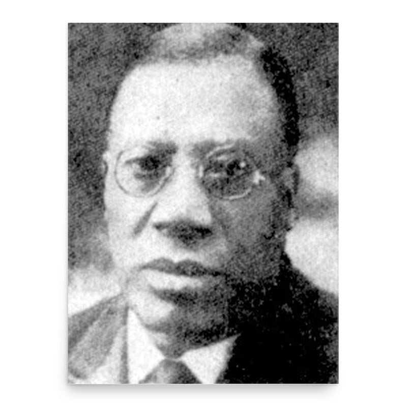 Charles Albert Tindley poster print, in size 18x24 inches.