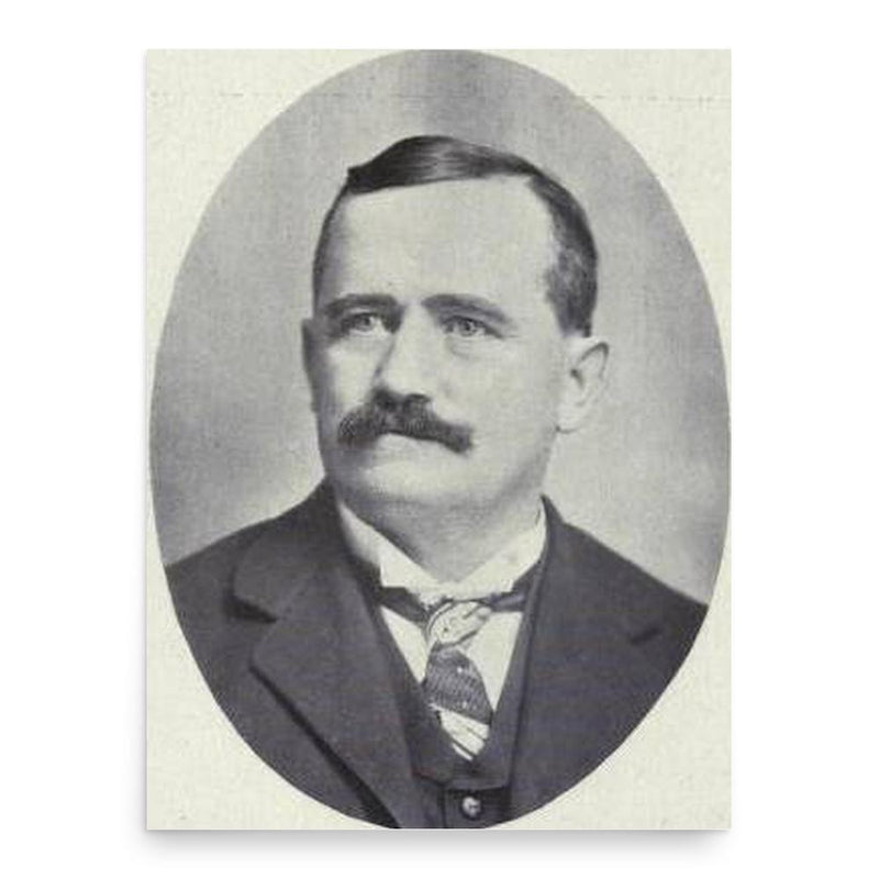 Charles Alexander Young poster print, in size 18x24 inches.