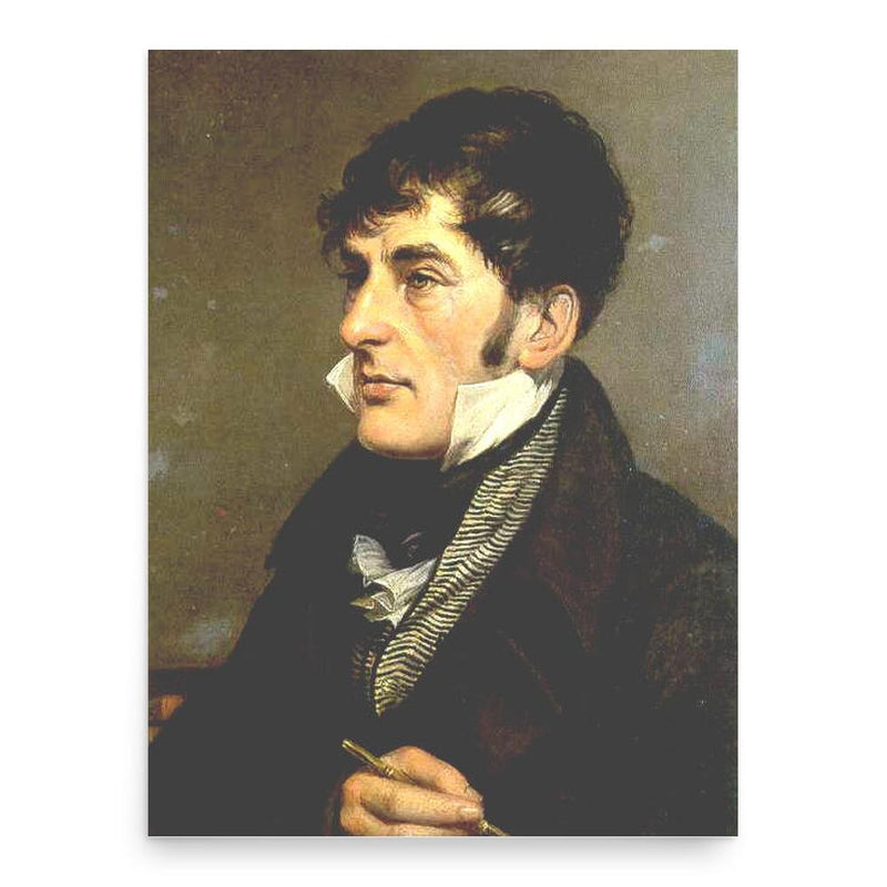 Charles Alexandre Lesueur poster print, in size 18x24 inches.